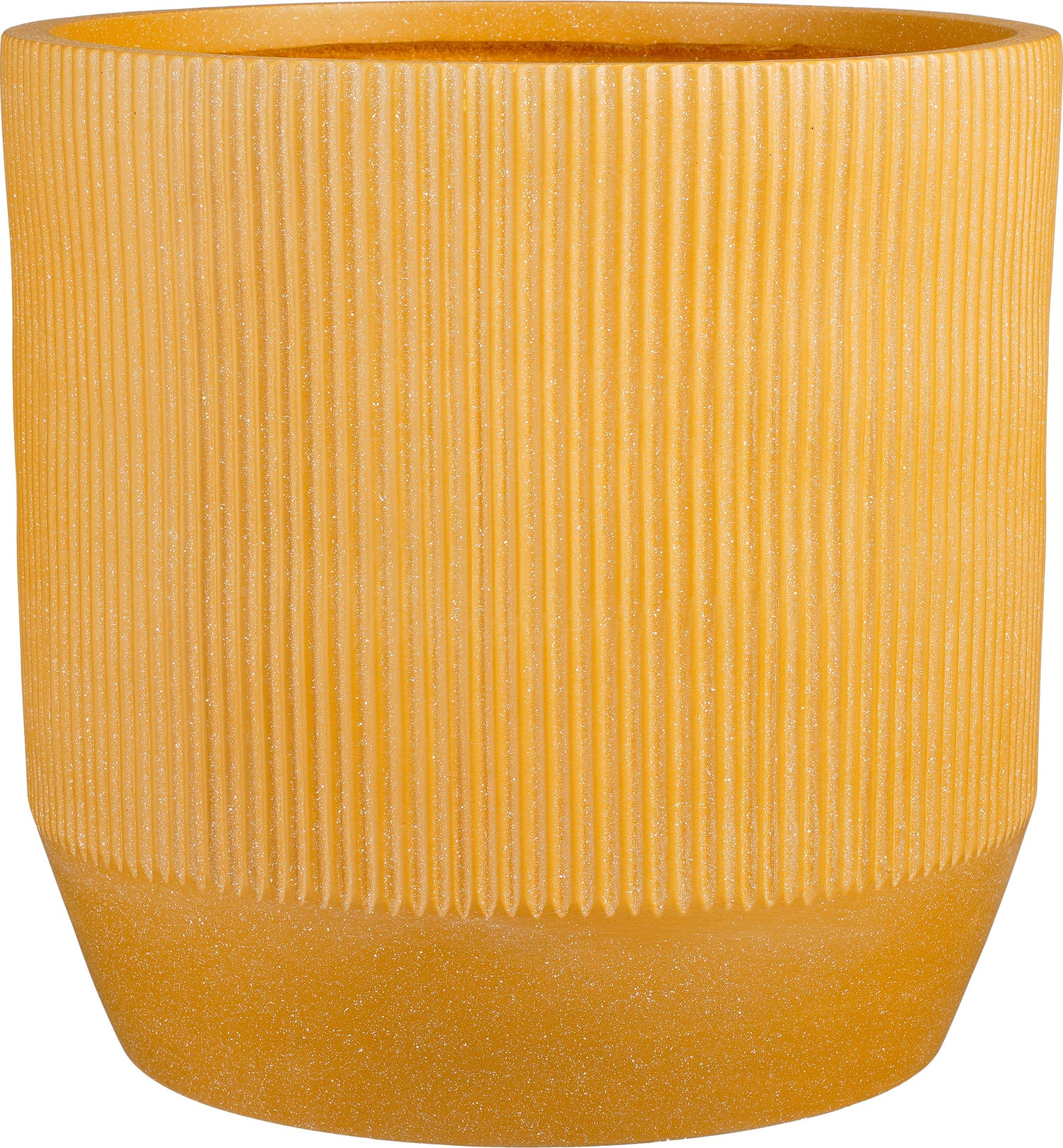Mica Decorations bloempot Nuovo geel D 45 H 45 cm