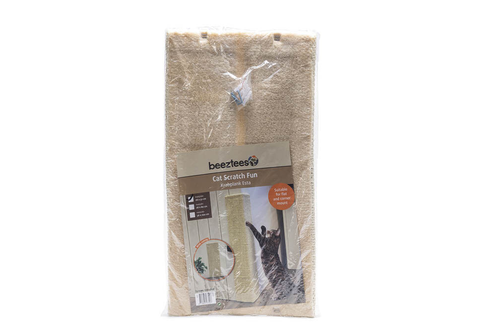 Beeztees Esta - Krabpaal - Beige - 1x28x1 cm