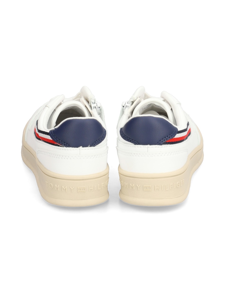 STRIPES LOW CUT LACE-UP SNEAKER