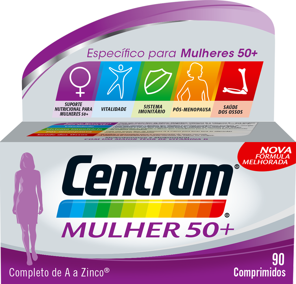 Centrum Mulher50+ Comp Rev X 90