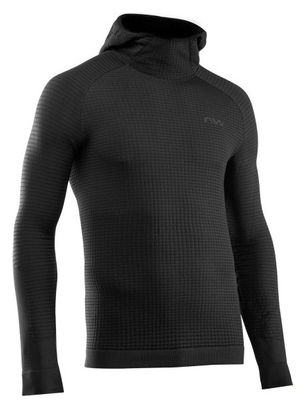 Sweat à Capuche Nothwave Route Knit Noir