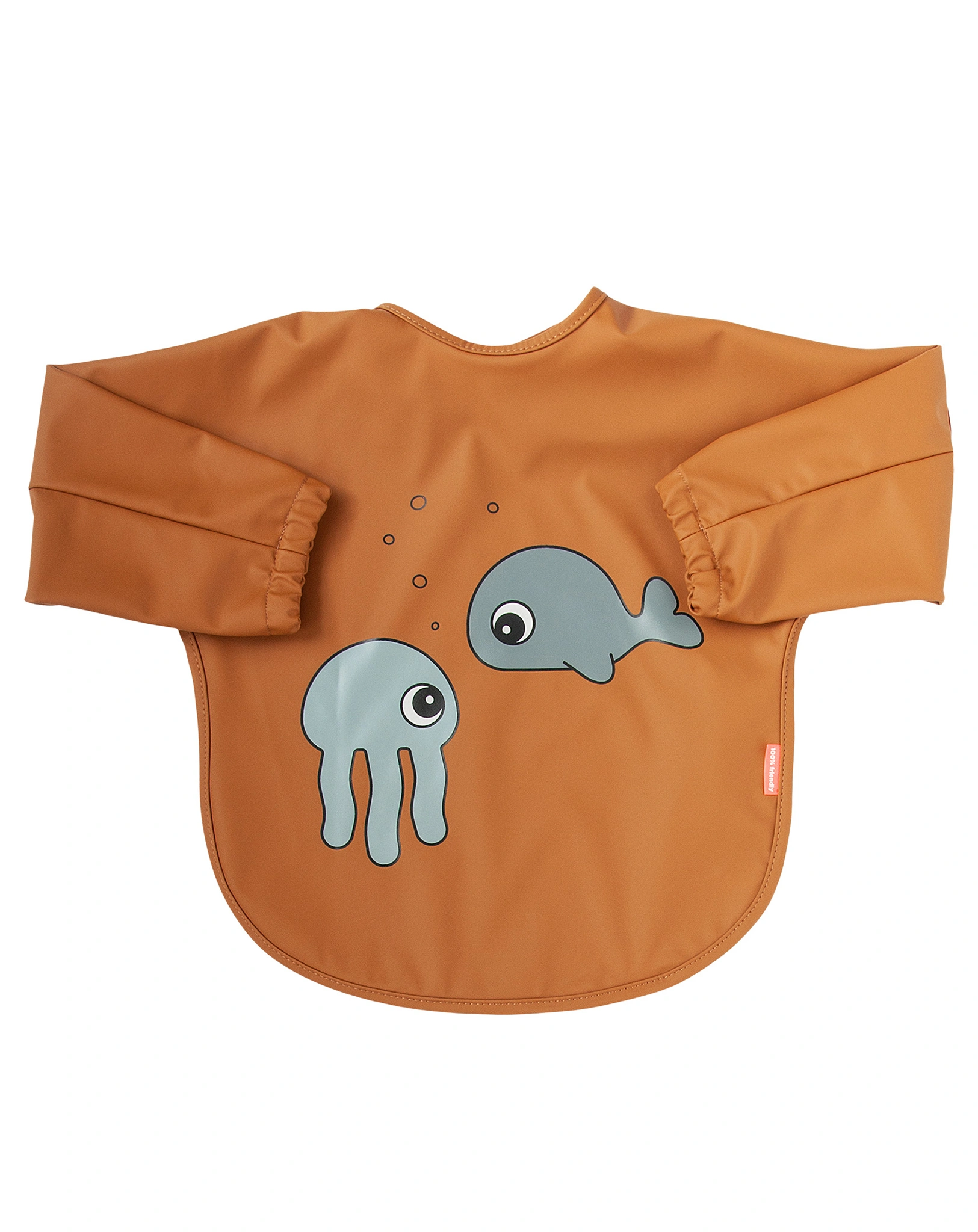 Ärmellätzchen SEA FRIENDS (35cm) in senfgelb