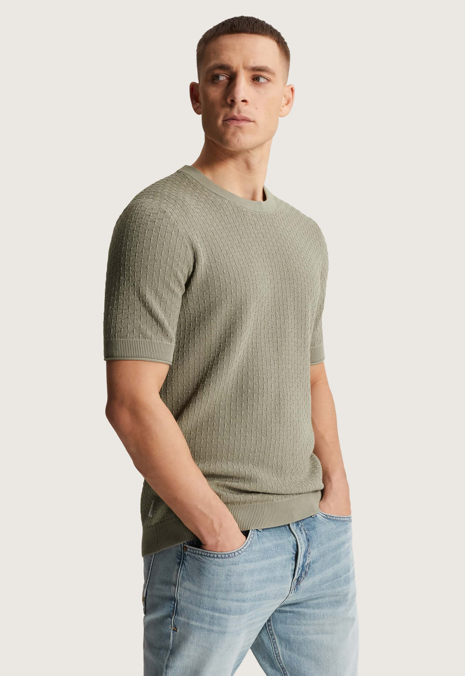 Cast Iron Cotton Modal T-shirt