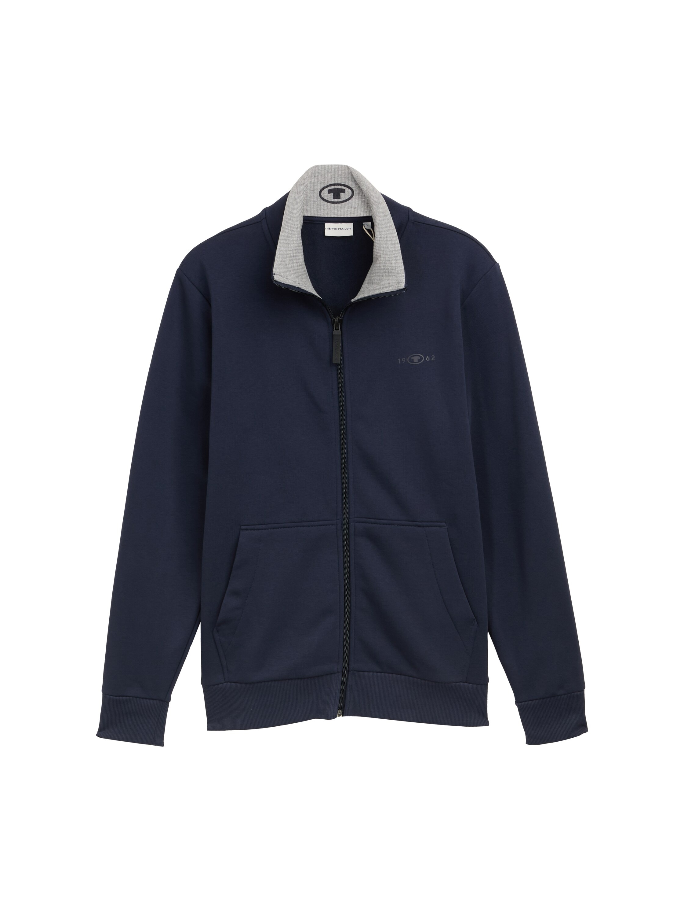 TOM TAILOR Sweatjacke , mit Logo Stickerei