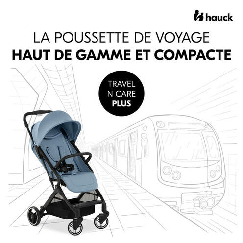 Poussette Travel N Care plus - Dusty blue - HAUCK