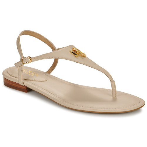 Lauren Ralph Lauren - ELLINGTON-SANDALS-FLAT SANDAL Beige
