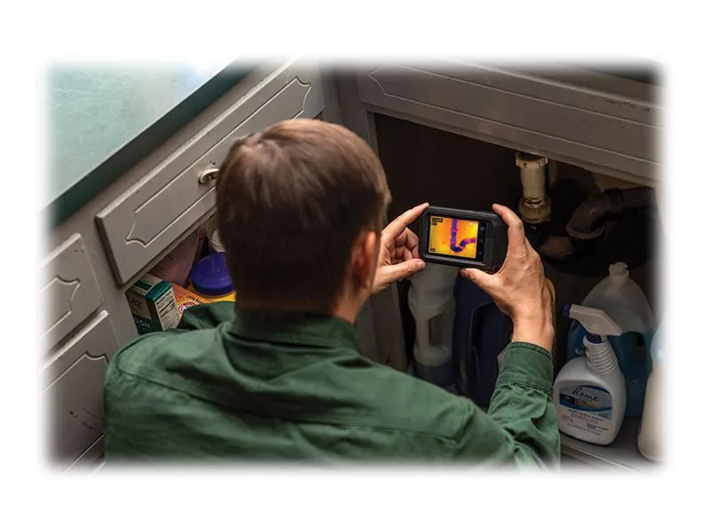 FLIR C3-X - Termisk og visuelt lyskamerakombo - kompakt - 0.012 MP - Wi-Fi - sort