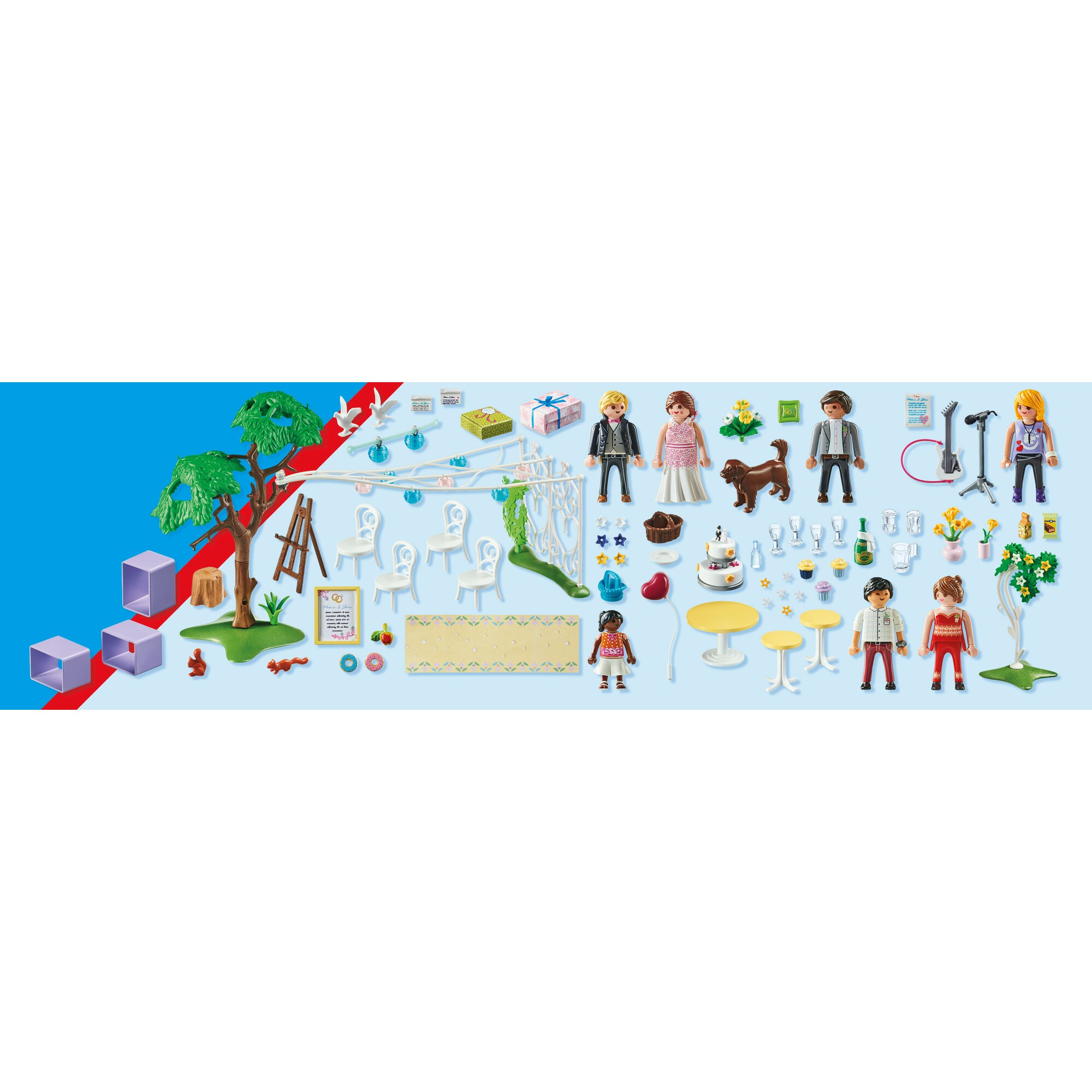 PLAYMOBIL Konstruktionsspielzeug City Life Hochzeitsfeier