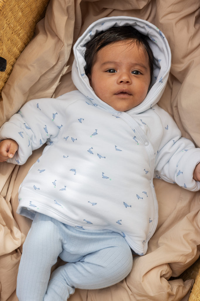 James, Jakke med fyld - Dolphin