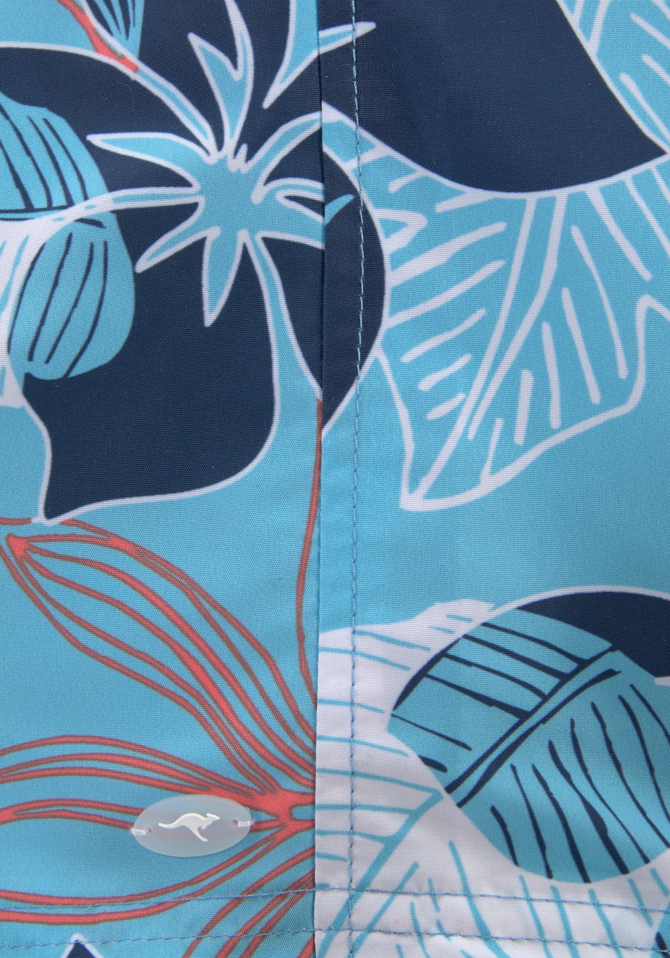 KangaROOS Badeshorts »Moloka Kids«, 1 Stk. mit Hawaiiprint