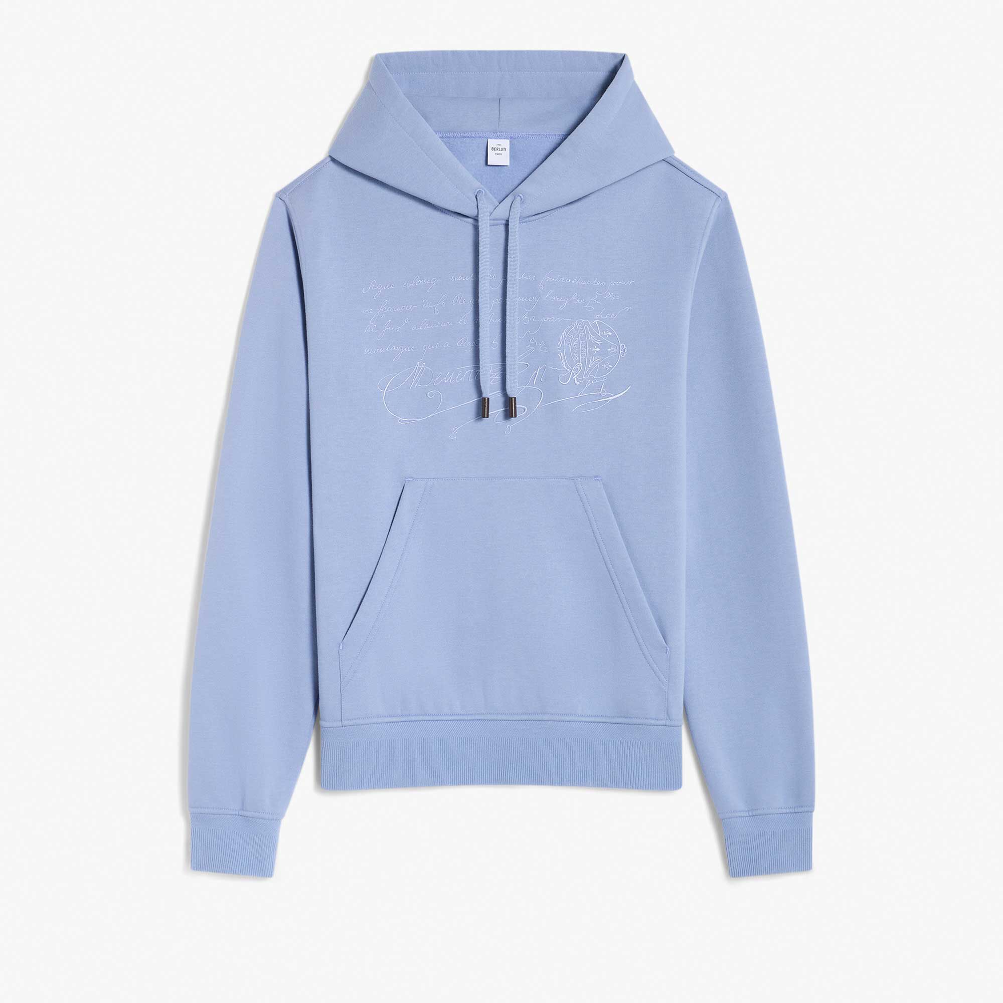 Sweat À Capuche Avec Broderie Scritto
