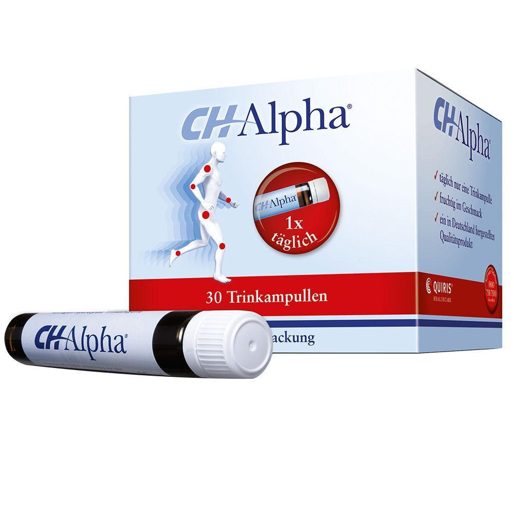CH-Alpha Gelenk Trinkampullen mit 10 g Kollagen plus Vitamin C