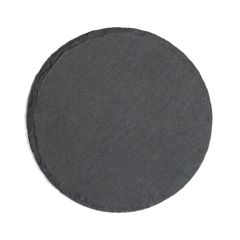 Dessous de verre rond en ardoise Ø10cm