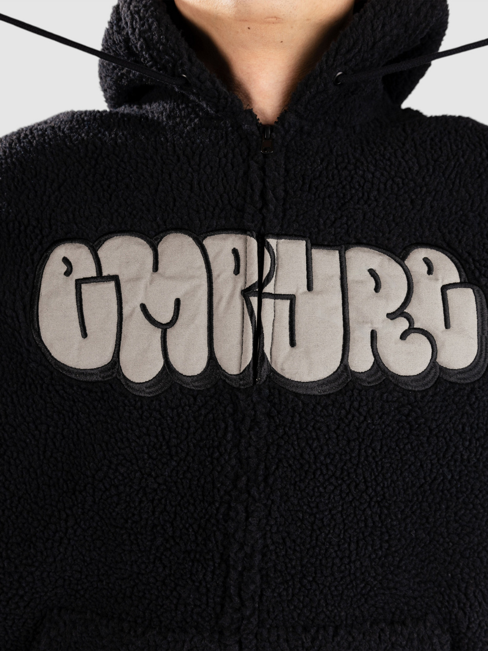 Empyre Sherpa Zip Hoodie black