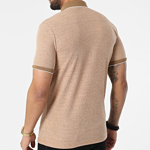 Polo A Manches Courtes 1246 Camel