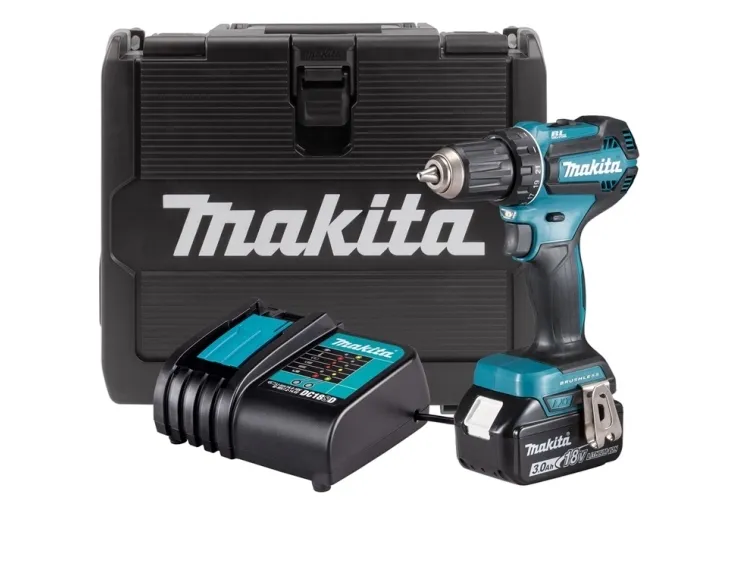 Akku-boremaskine MAKITA DDF485SF, 18 V, 3,0 Ah Li-ion, 50/27 Nm