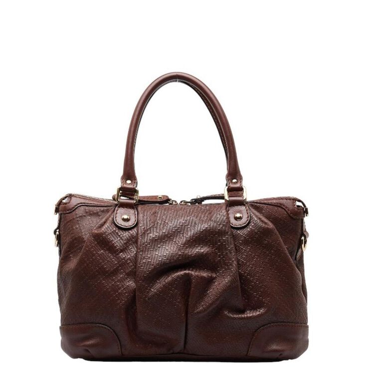 Gucci Vintage Gucci Handbag Brown