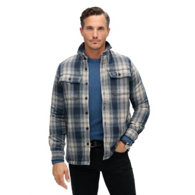 Chemise à manches longues homme Wool Miller SUPERDRY