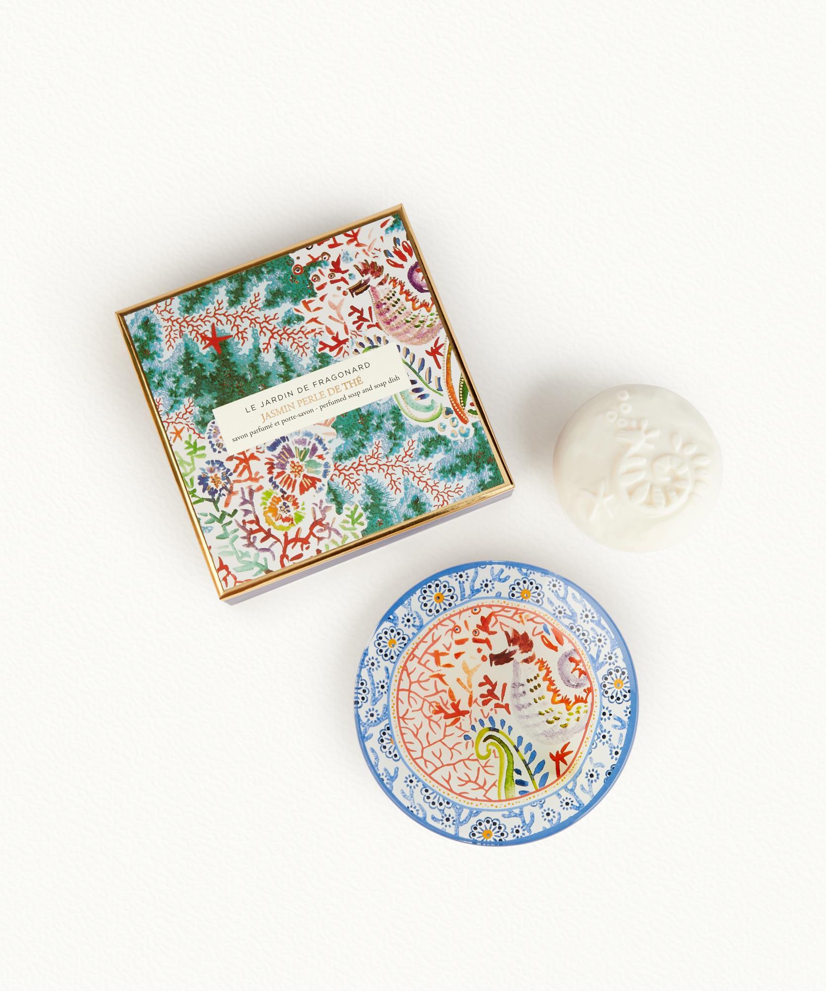Jasmin Perle de Thé  Savon & porte savon - 150 g