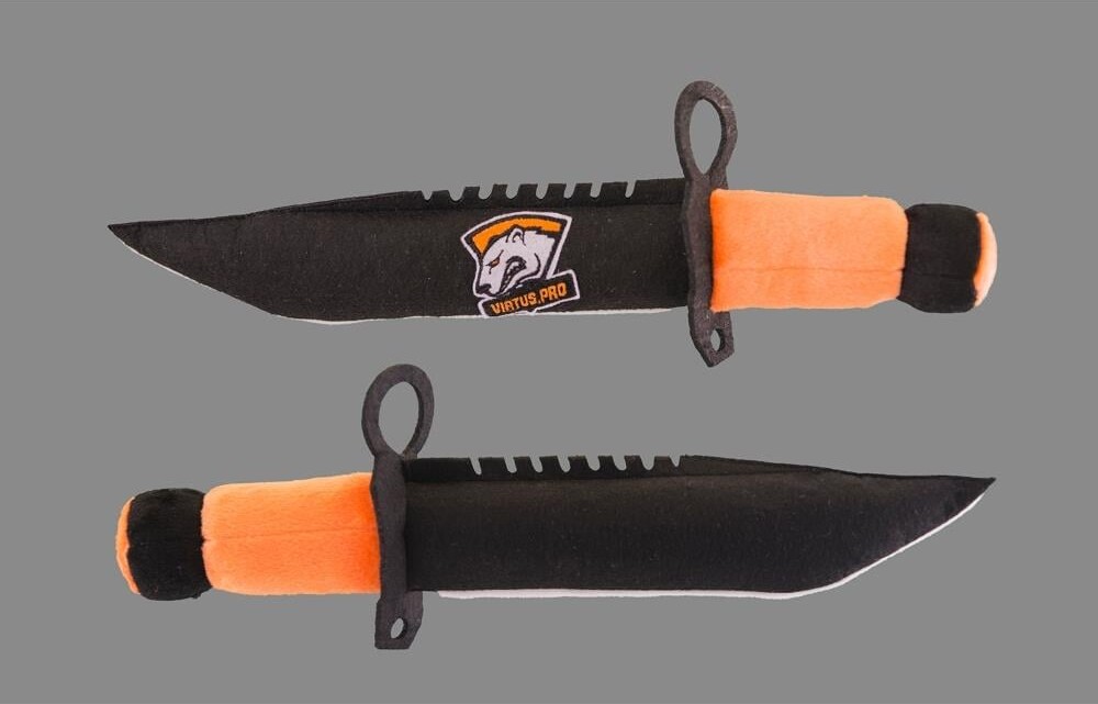 Cs Go - Knife - Virtus Pro - Legetøjsvåben I Polyester