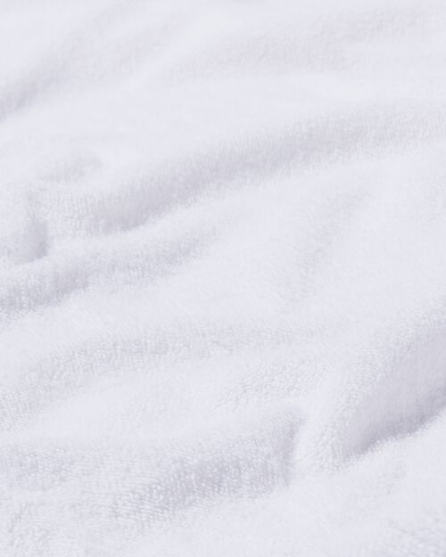 drap-housse tissu éponge 180x200 blanc