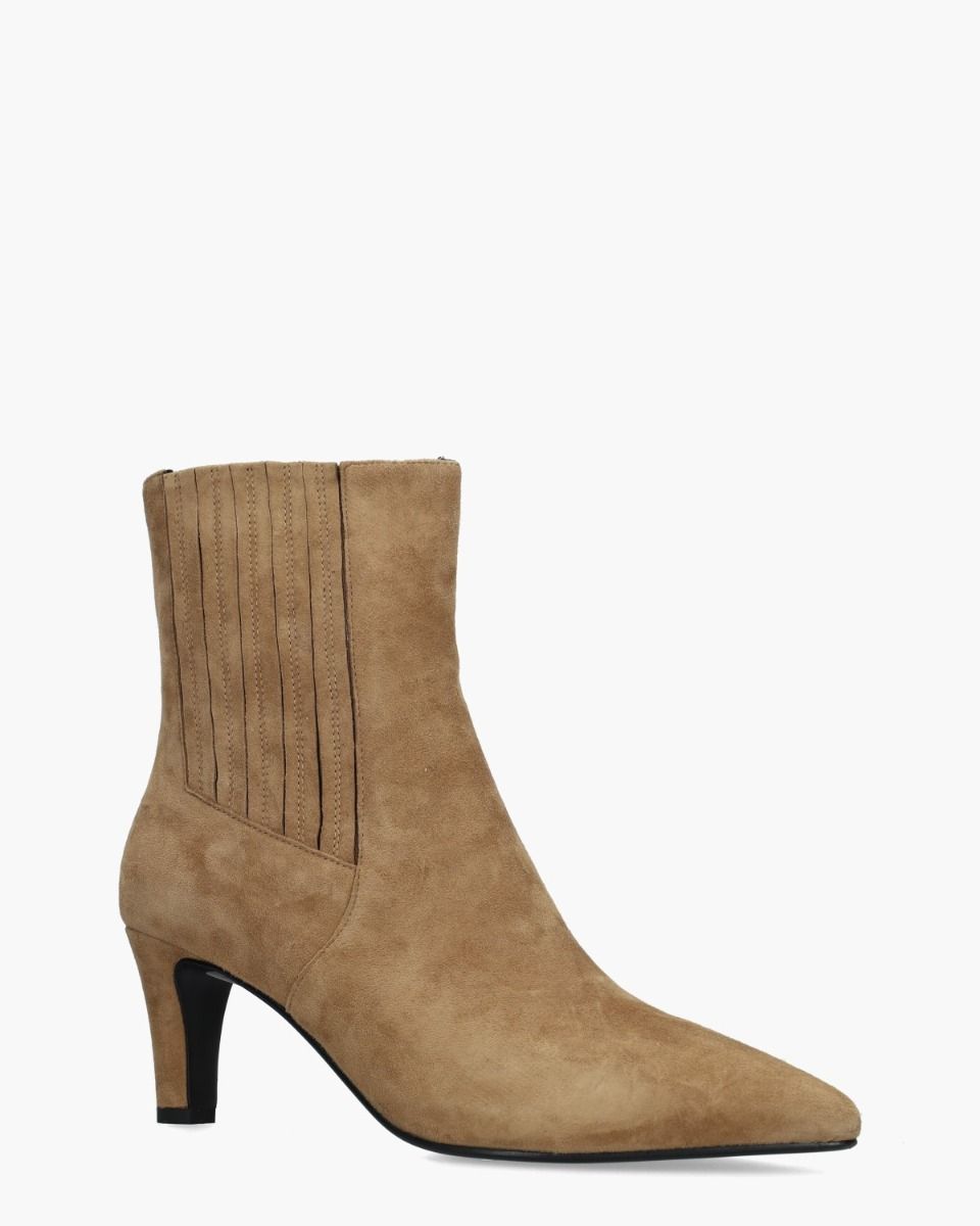 Di Lauro Calandra Lichtbruin Dames Chelseaboots