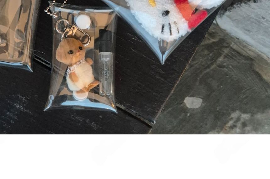 SeoulMall - Transparante PVC-tas met doorzichtige figuurweergave
