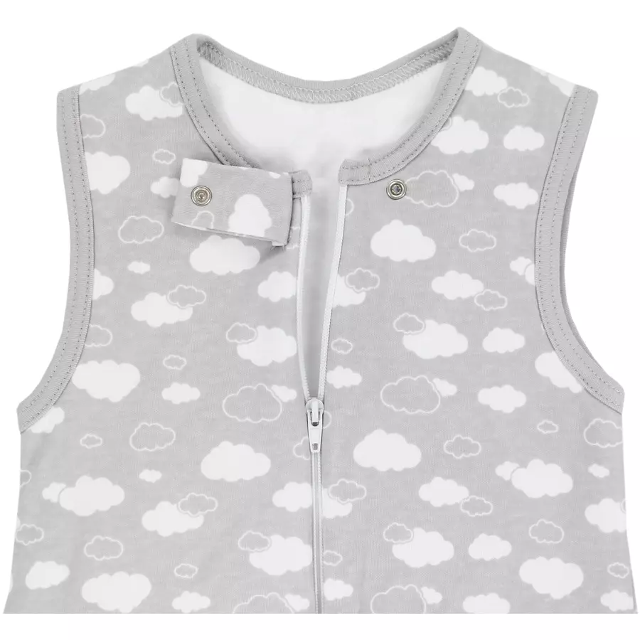 TupTam Baby Winter Schlafsack mit Beinen und Füßen grau