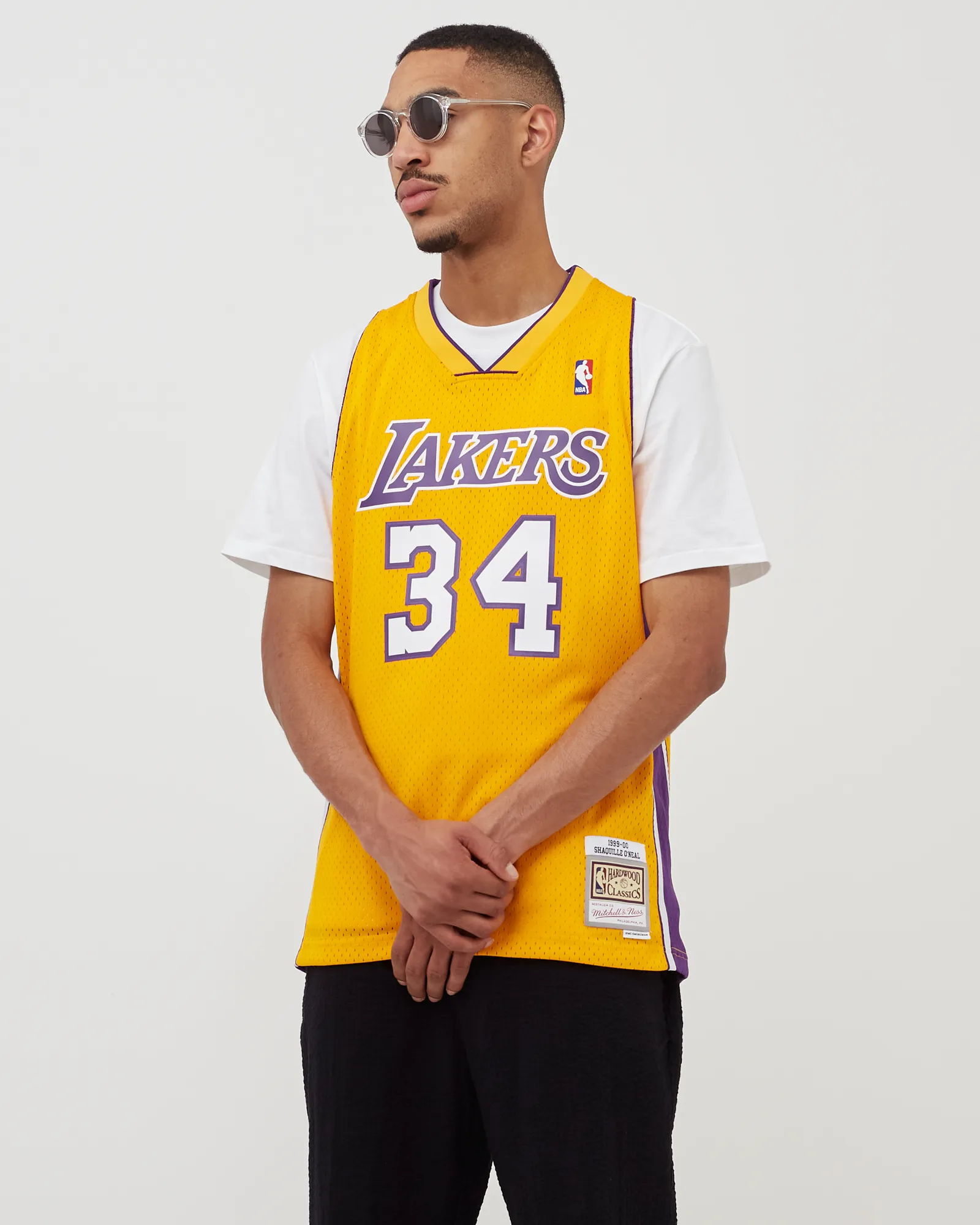 Mitchell & Ness NBA Swingman Jersey Los Angeles Lakers Home 1999-00 Shaquille O'Neal #34