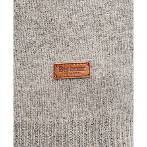 Barbour Essential Patch Crew Striktrøje, Stone, XL