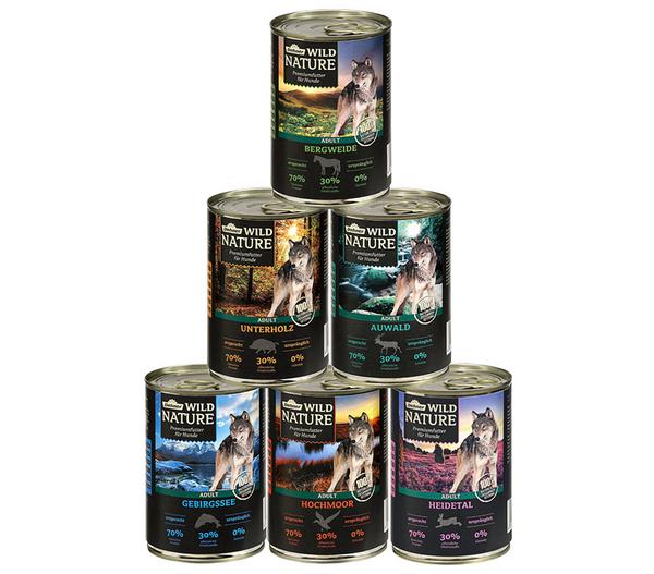Dehner Wild Nature Nassfutter für Hunde