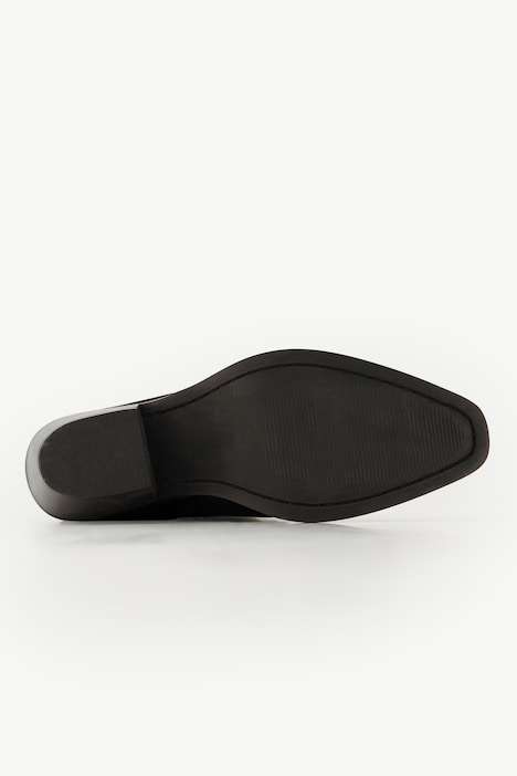Leder-Stiefeletten, Ledermix, Wechselfußbett, Weite H