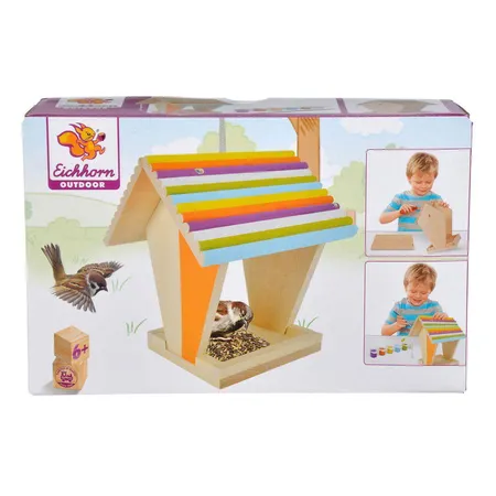 Simba Eichhorn Bastelset Outdoor Futterhaus