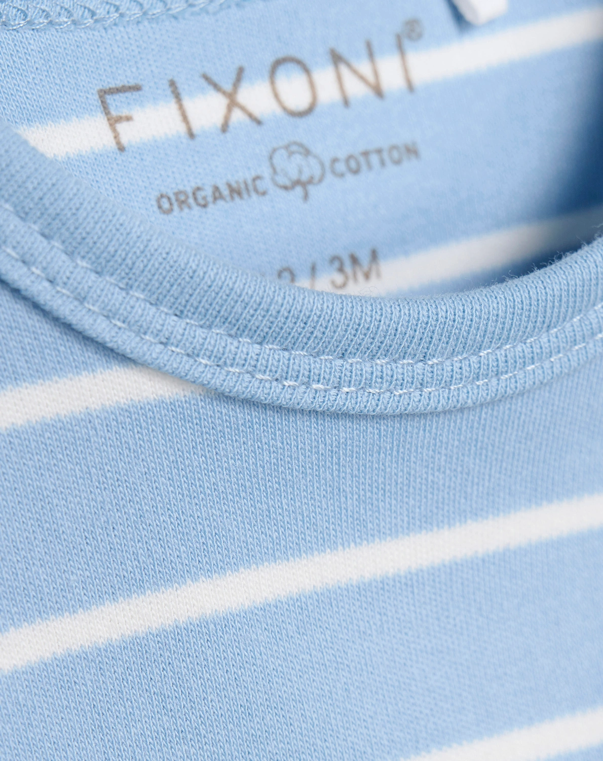 Langarm-Body YD STRIPE in ashley blue