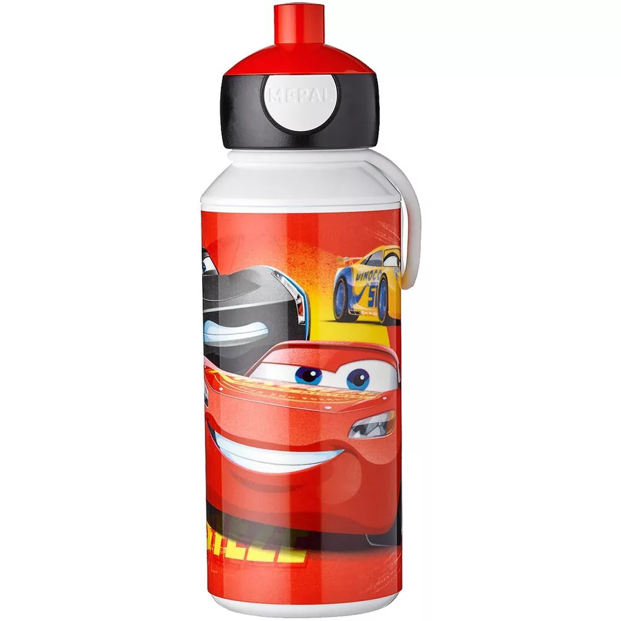 Mepal Trinkflasche Campus 400 ml weiß-rot