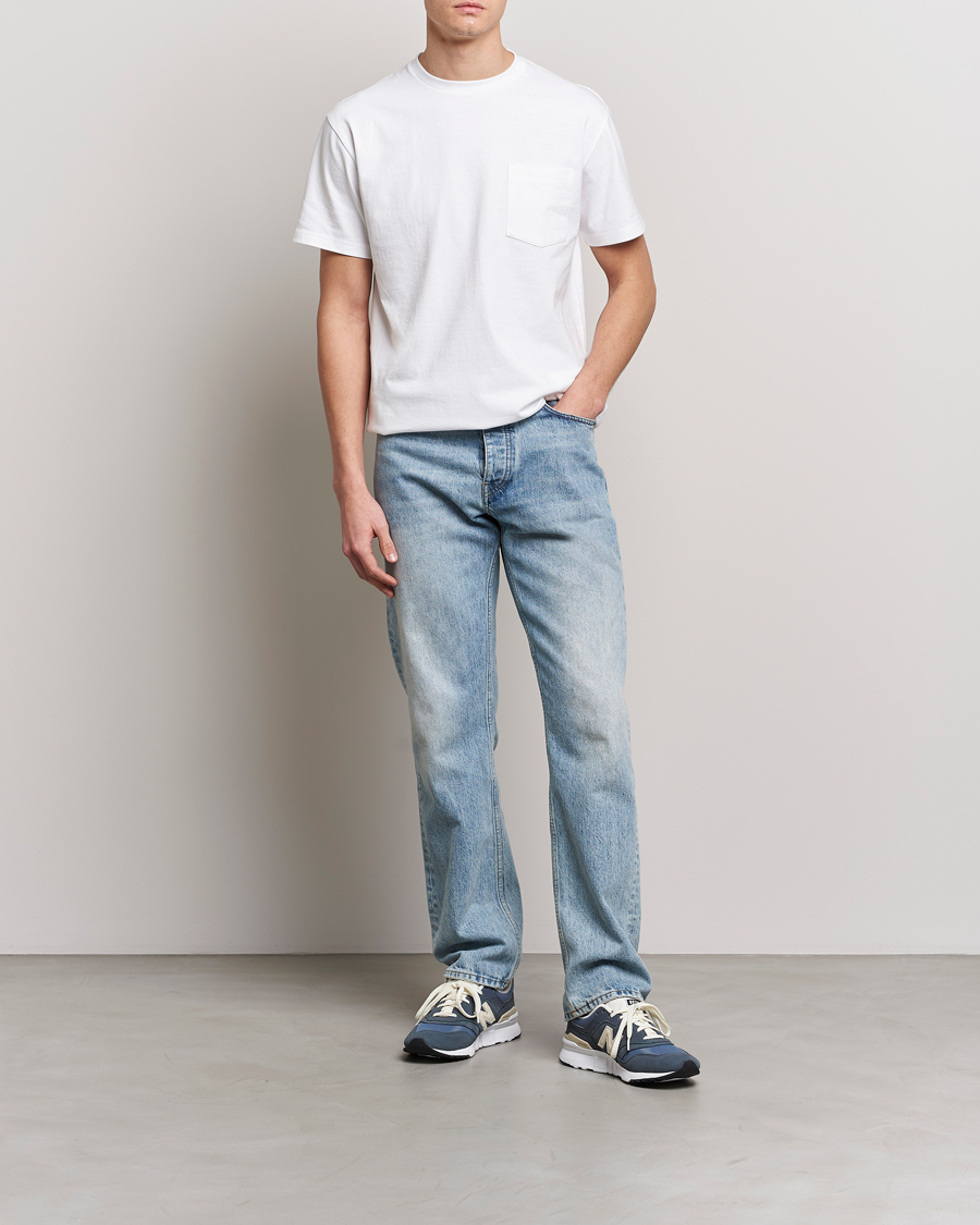 BEAMS PLUS 2-Pack Pocket T-Shirt White