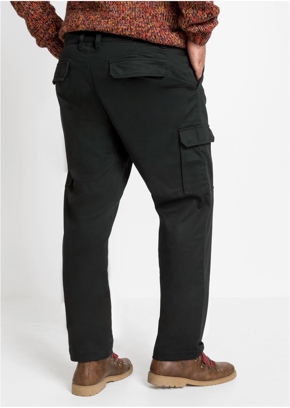 Pantalon cargo thermo Regular Fit, stretch, straight