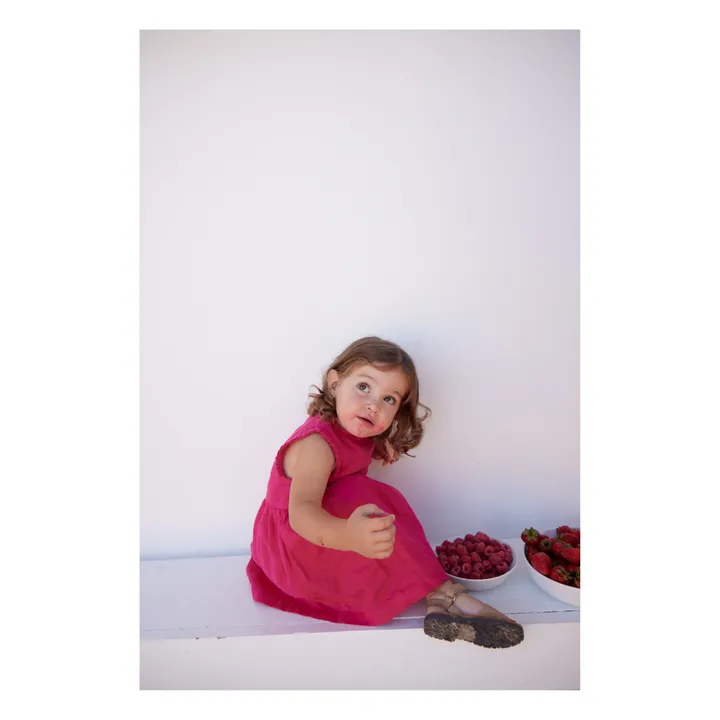 Petit Bateau Robe Marilyse Lin | Rose