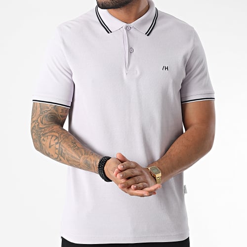 Polo Manches Courtes Dante Sport Lila