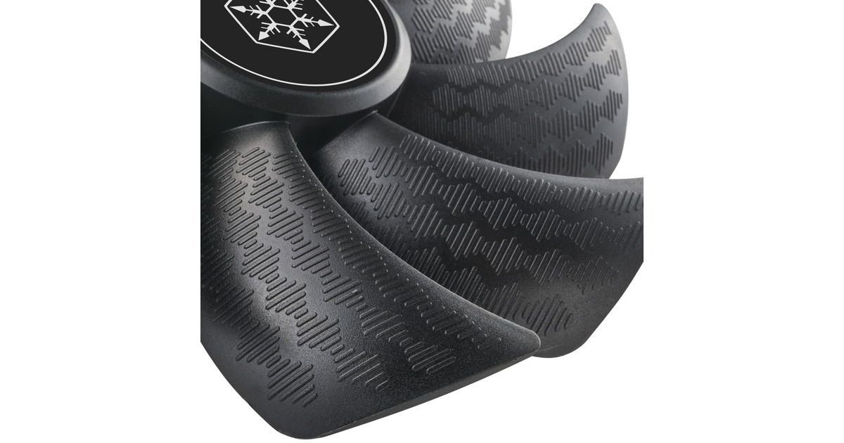 SilverStoneAir Penetrator 184i PRO case fan  (Zwart, 180 x 180 x 32 mm, PWM)