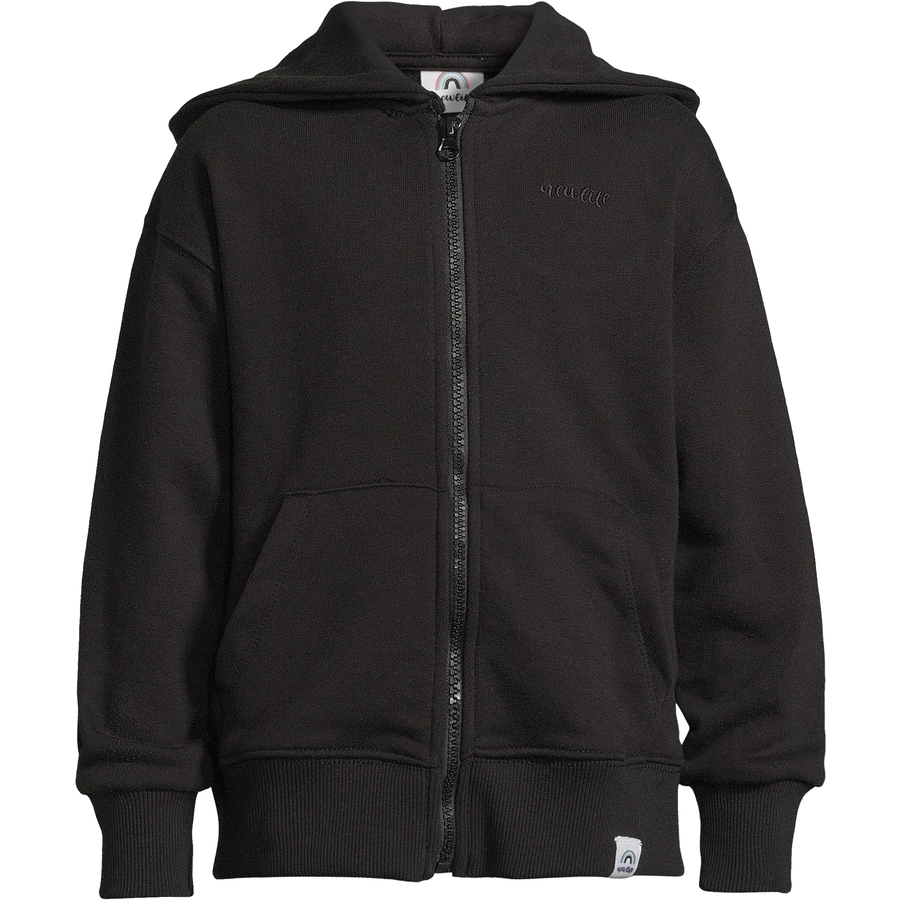 New Life Sweatshirtjacke Zip Hoody Schwarz