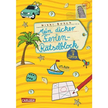 Carlsen Verlag Mein dicker Ferien Rätselblock