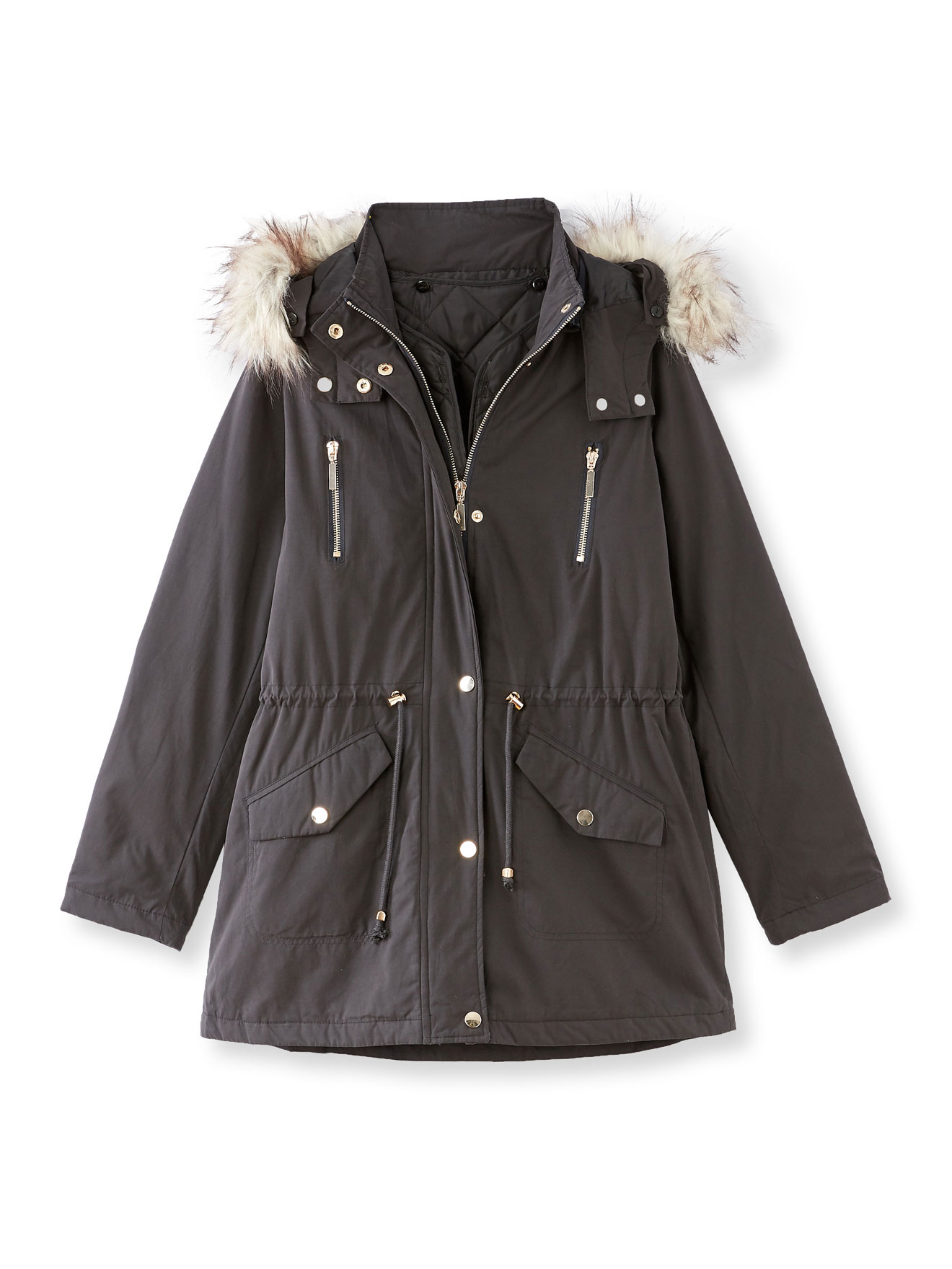 Parka avec capuche