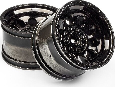 Bullet St Wheels Black Chrome - Pr - Hp101252 - Hpi Racing