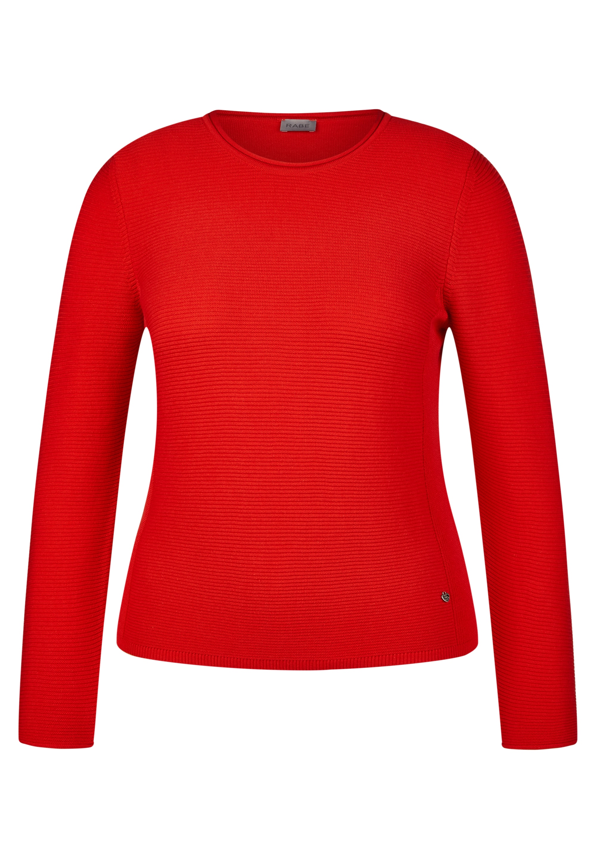 Rabe Strickpullover , mit Rundhalsausschnitt