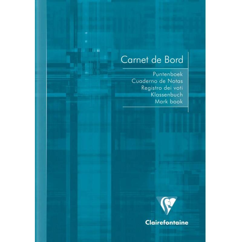 Carnet de bord enseignant piqué A5 64 pages Couleur aléatoire - Assortis