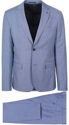 Suitable Strato Toulon Kostuum Wol Blauw SPE241028TO12ST-210 kopen