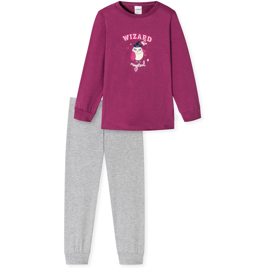 Schiesser Pyjama Cat Zoe beere