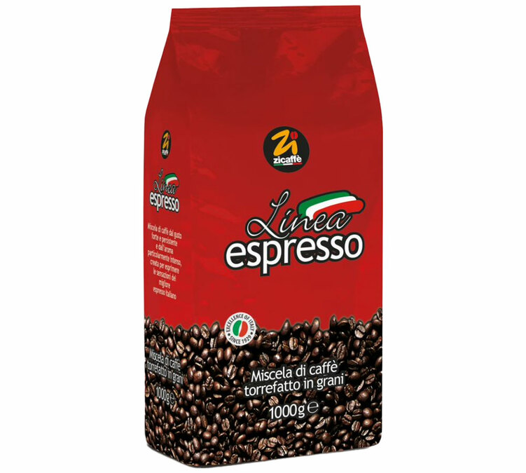 1 kg Café en grain Linea Espresso Zicaffè