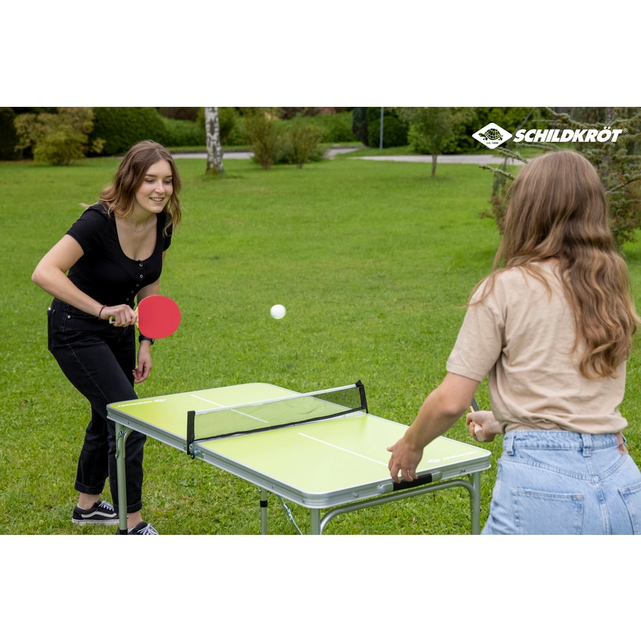SCHILDKRÖT® Tragbarer Midi Tischtennistisch